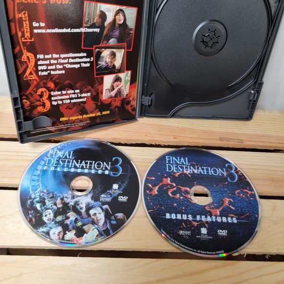 DVD Final Destination 3 - 2 disc Thrill Ride Edition - Picture 2 of 4